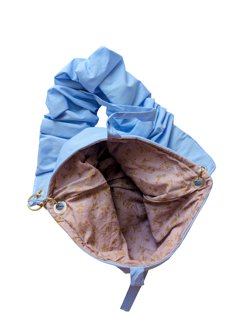 SCRUNCH BAG // sky