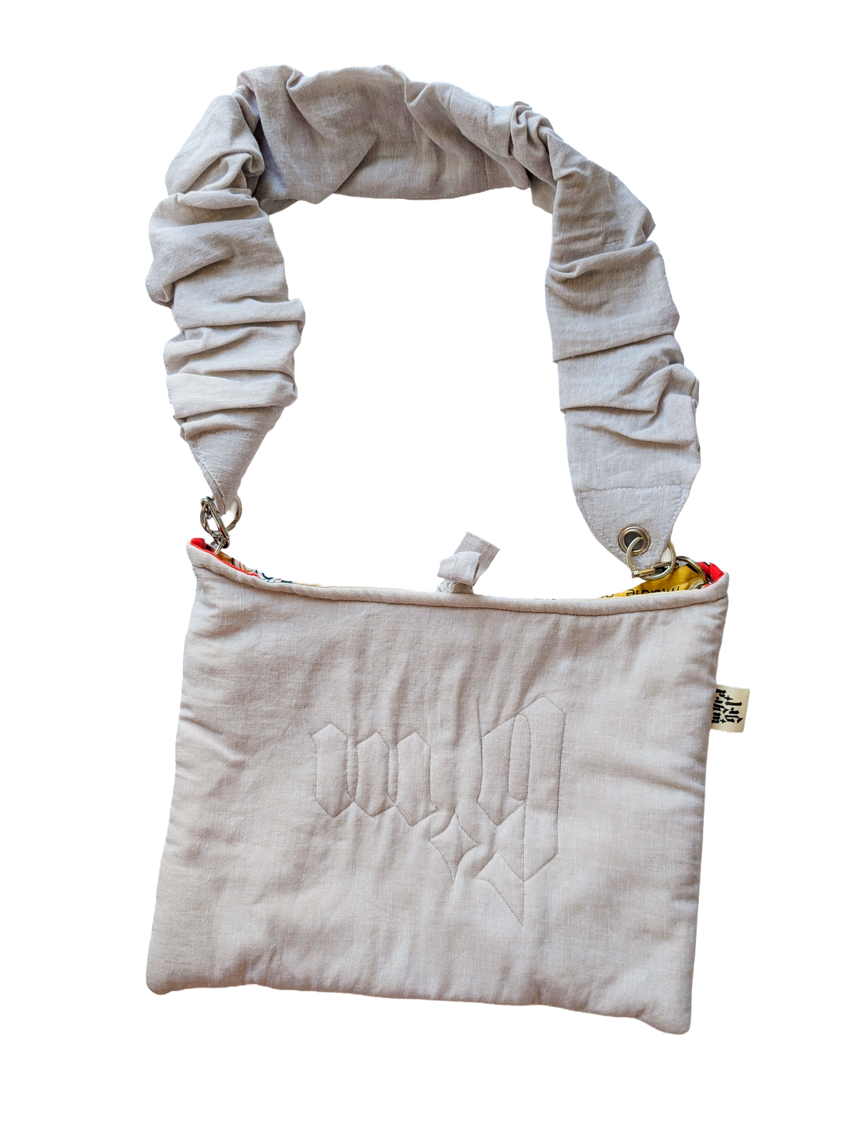 SCRUNCH BAG // oat