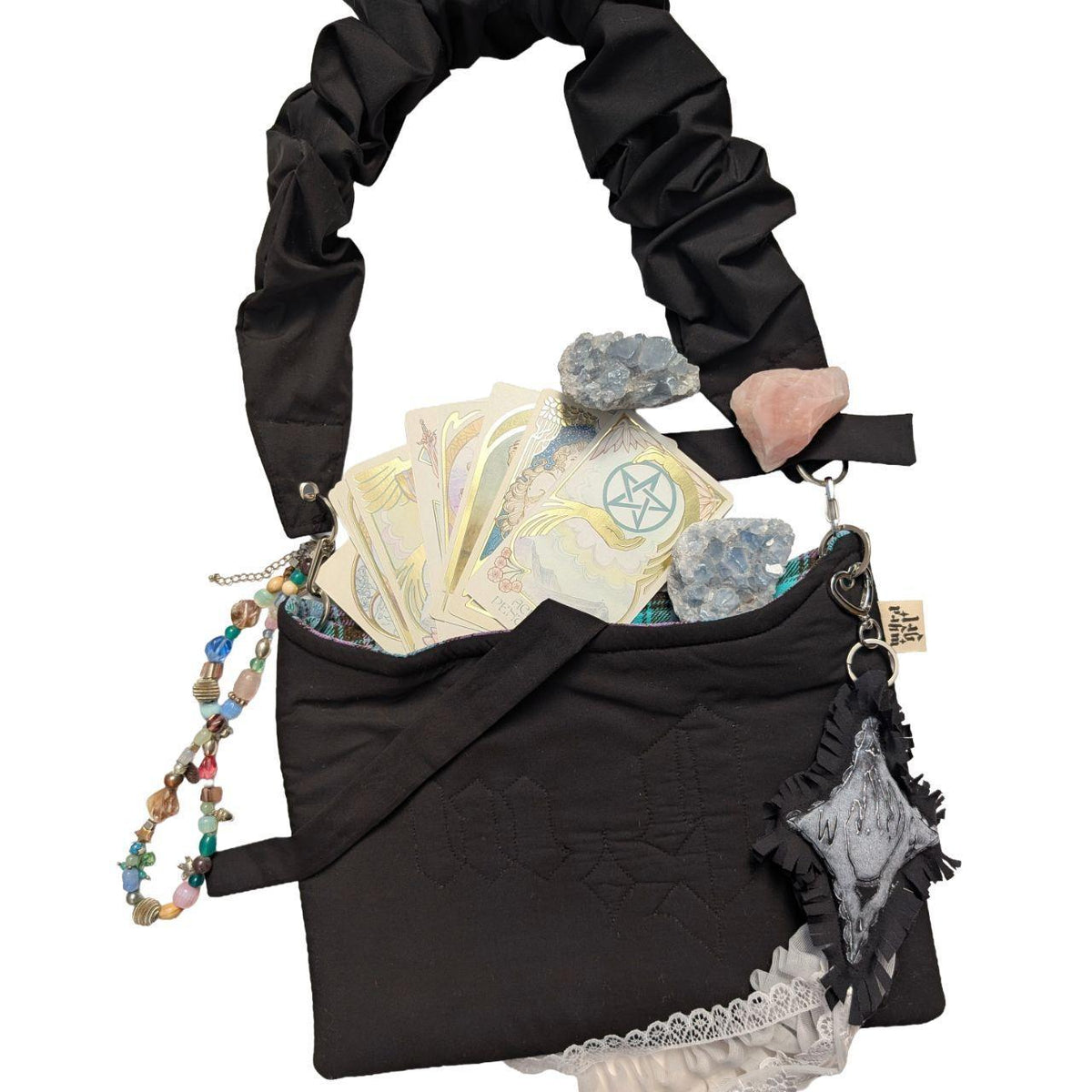 SCRUNCH BAG // black