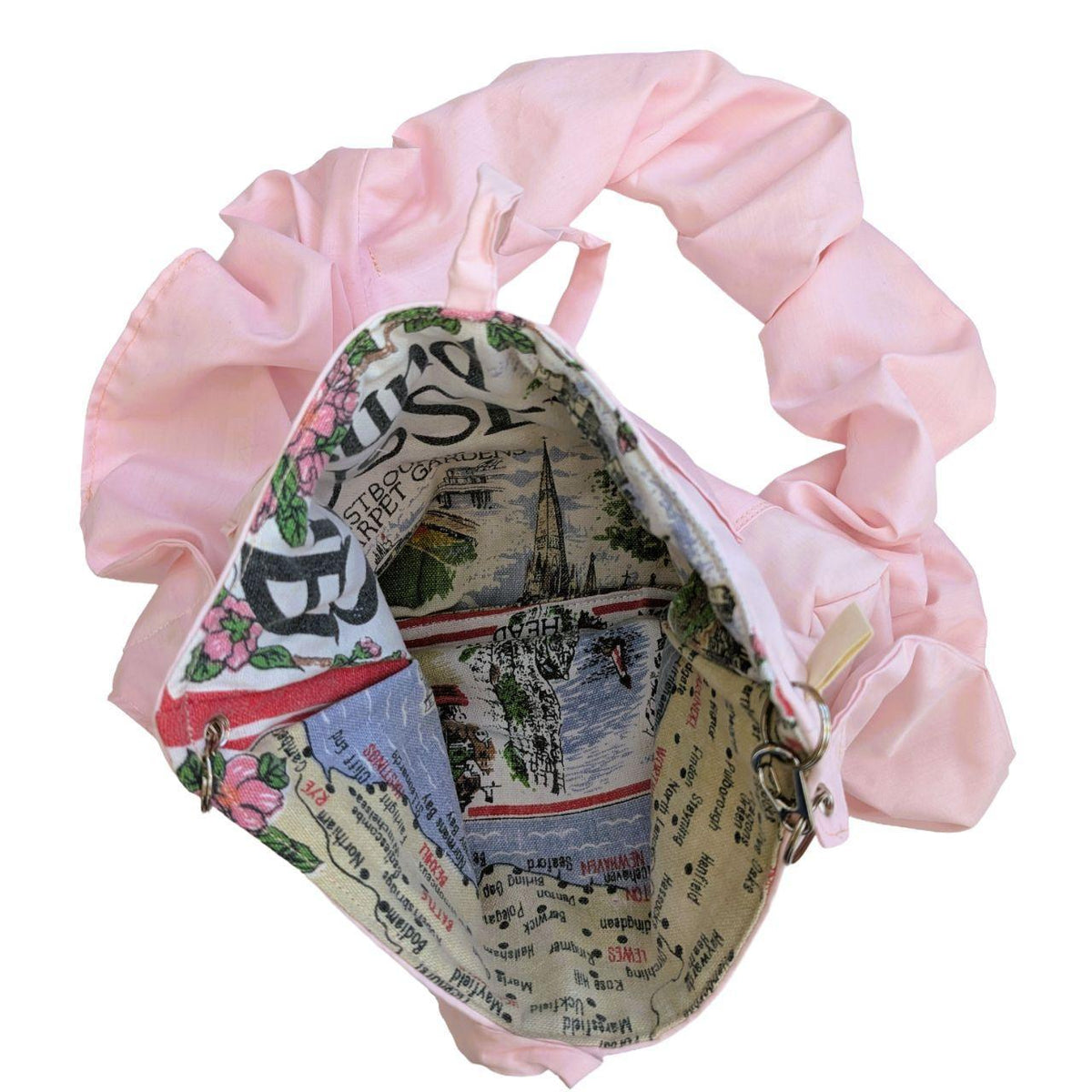 SCRUNCH BAG // shell pink