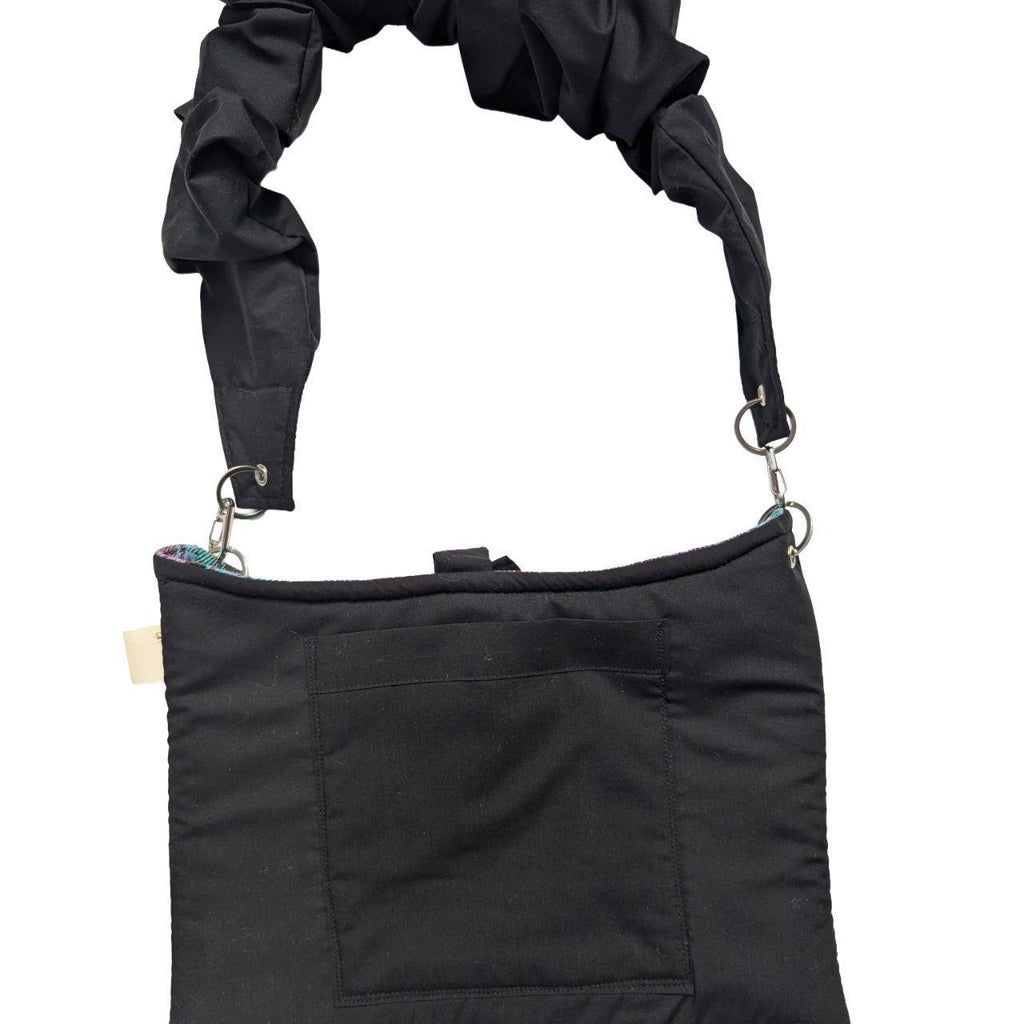 SCRUNCH BAG // black