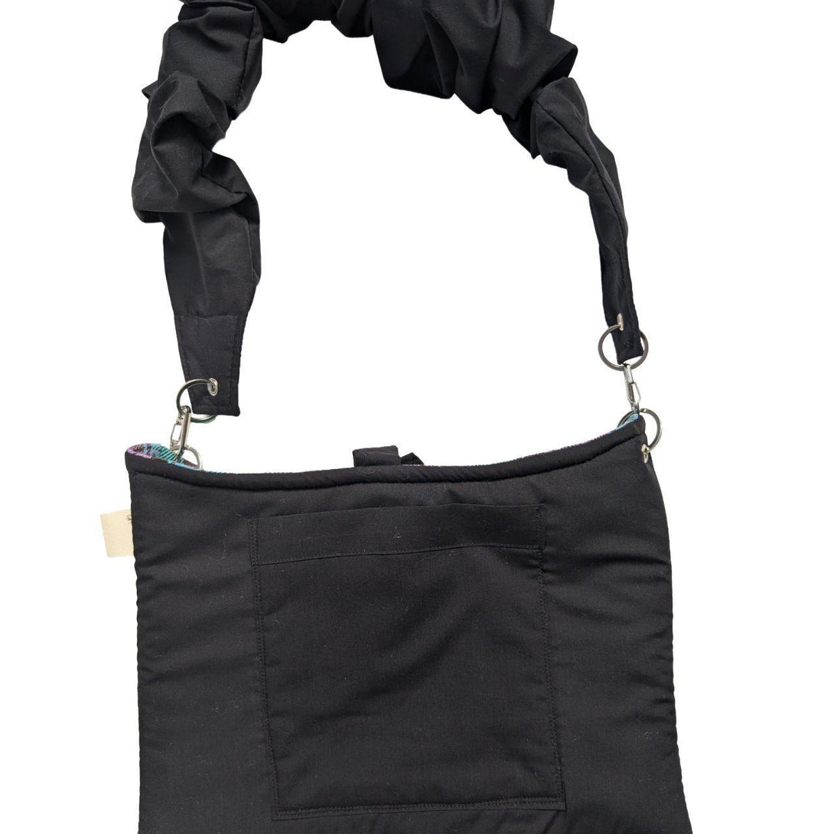 SCRUNCH BAG // black